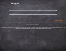 Tablet Screenshot of dacity.net